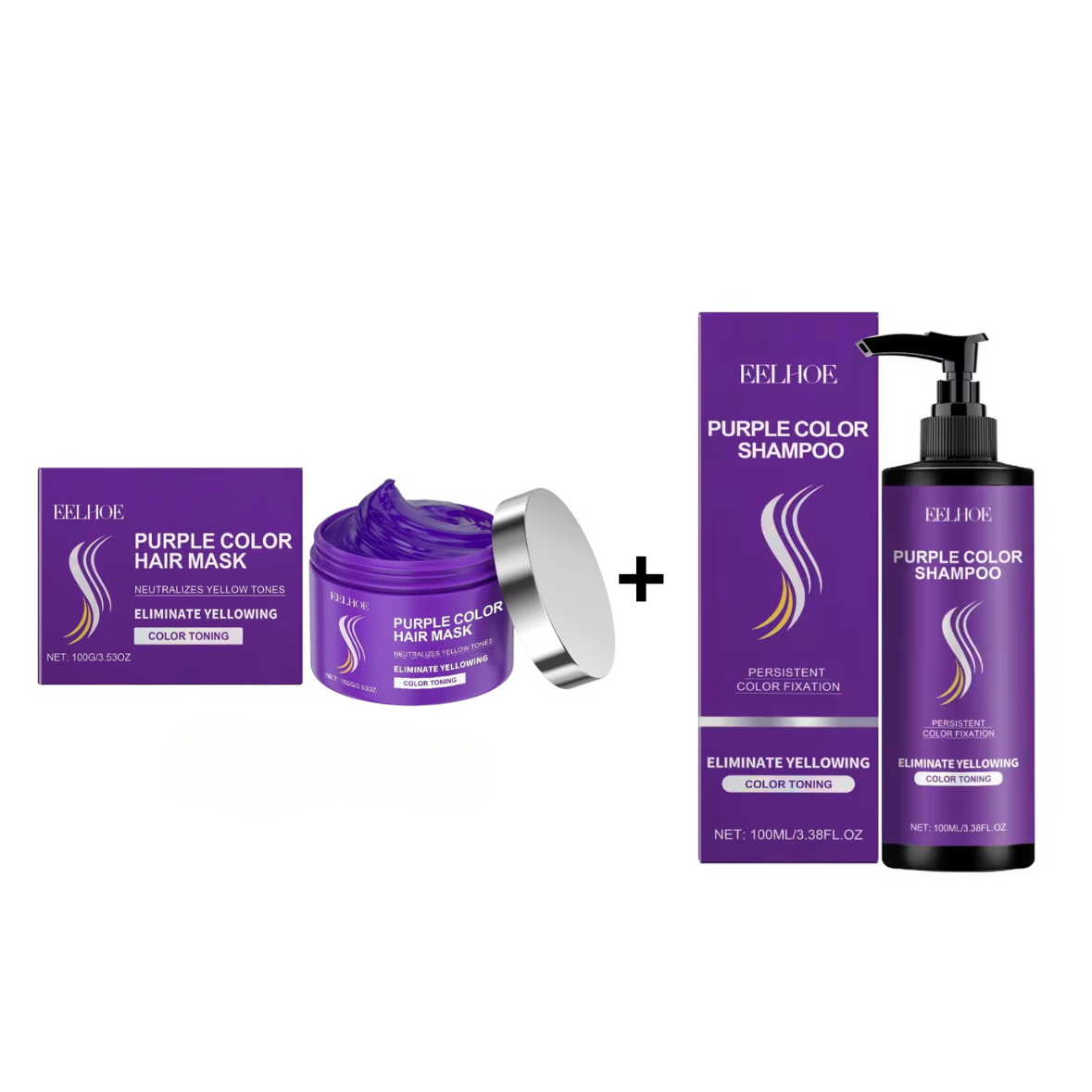 Set Masca + Șampon pentru blondul perfect